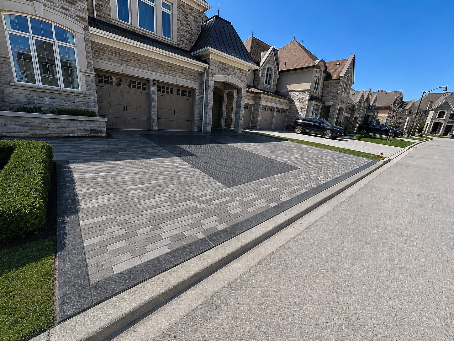 Estate Interlock Driveway — King City