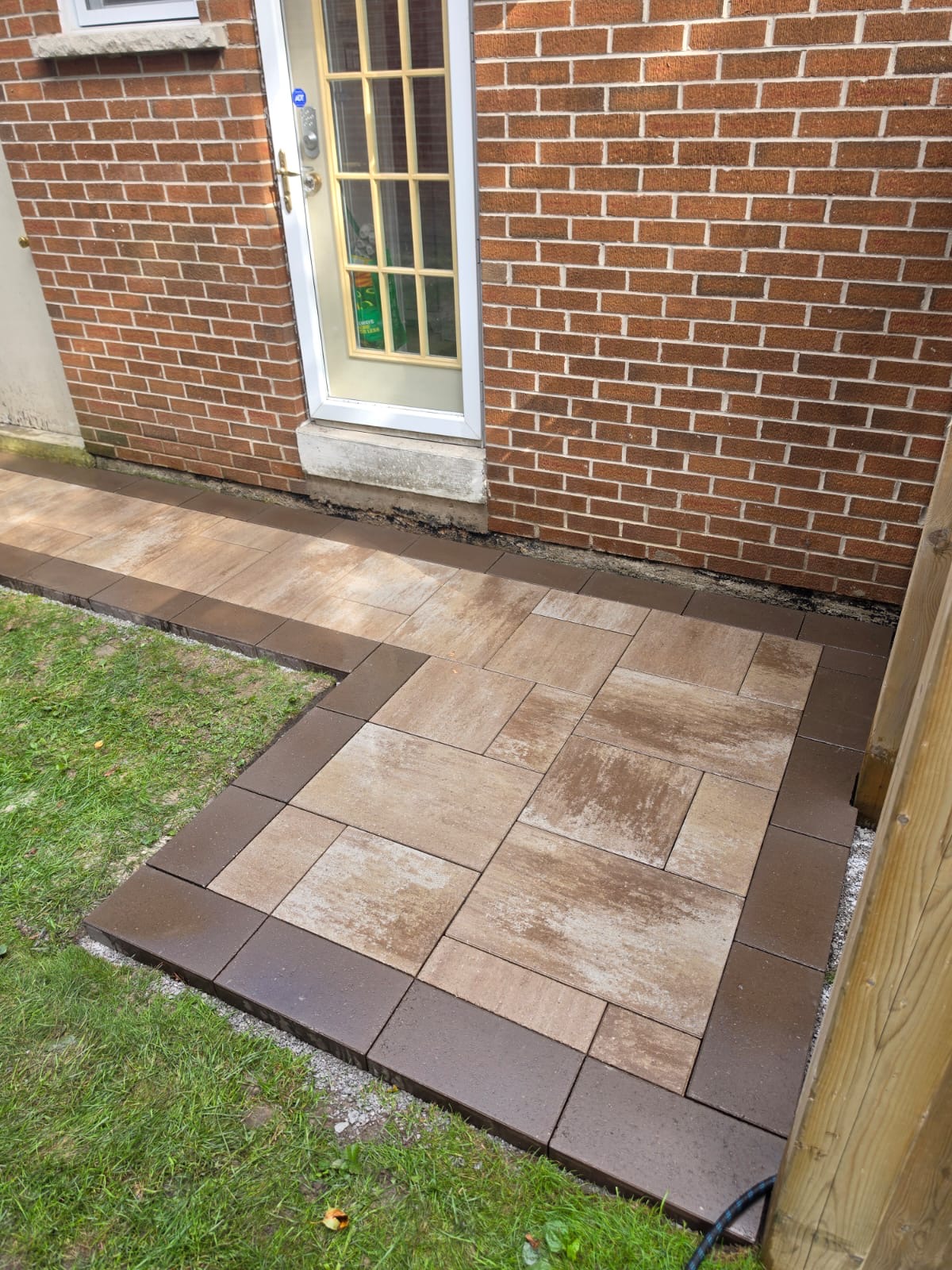 Interlock Walkway — Interlocking & Patios project in Scarborough by A-Z Landscaping